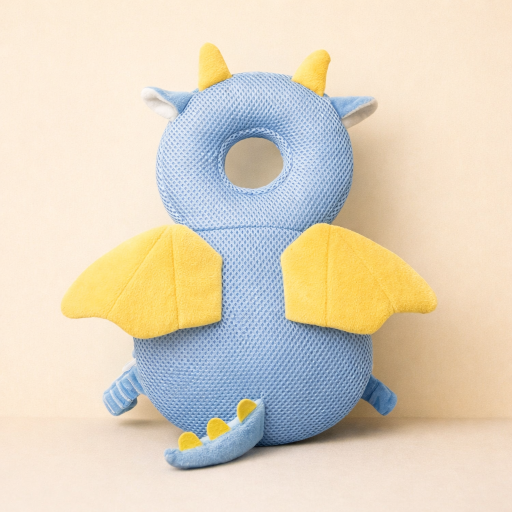 Protector de Cabeza para Bebé – Suave y Seguro para Gateo y Primeros Pasos