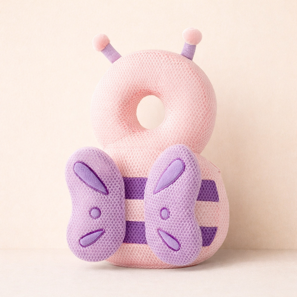 Protector de Cabeza para Bebé – Suave y Seguro para Gateo y Primeros Pasos