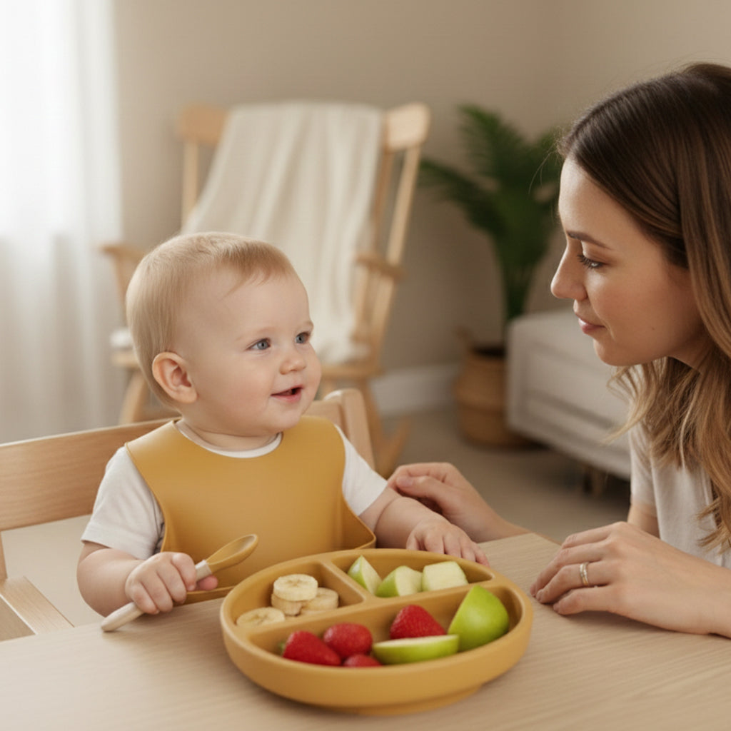 Silicone Baby Feeding Set for BLW & Self-Feeding