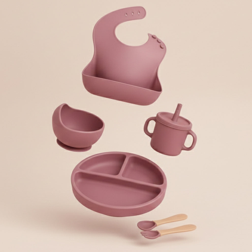 Silicone Baby Feeding Set for BLW & Self-Feeding